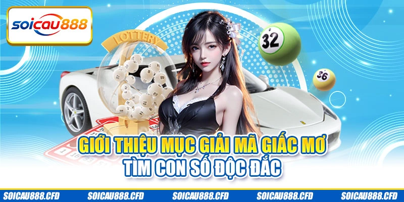 Giới thiệu mục giải mã giấc mơ tìm con số độc đắc